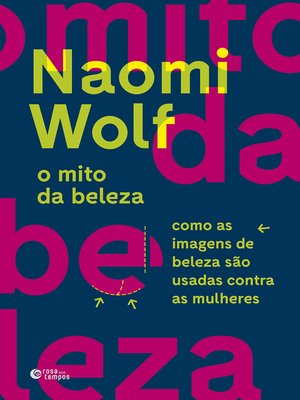 cover image of O mito da beleza